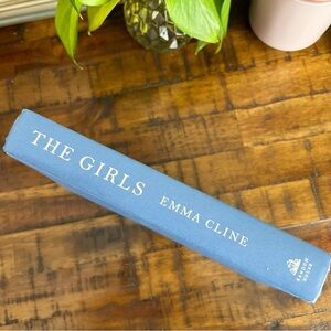 The Girls by Emma Cline - Blue Hardcover Book